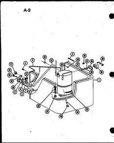 (ercf18-u01b/p67471-11c) (ercf24-u01b/p67471-12c) (ercf30-u01b/p67471-13c) (ercf36-u01b/p67471-14c) (ercf42-u01b/p67471-15c) Diagram and Parts List for ERCF48-U03B P67471-18C Amana Air Conditioner