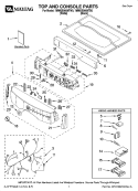 Part Location Diagram of 8562605 Whirlpool PUSHBUTTON