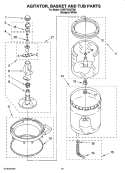 Part Location Diagram of W10880720 Whirlpool Washer Ringtub