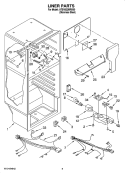 Part Location Diagram of WP941839 Whirlpool Plug Hole