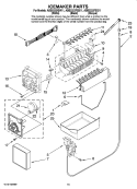 Part Location Diagram of W11238399 Whirlpool Refrigerator Vinyl Tape