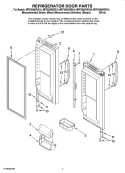 Part Location Diagram of W11703060 Whirlpool STOP-DOOR