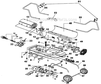 Page A Diagram and Parts List for  Mi-T-M Heater