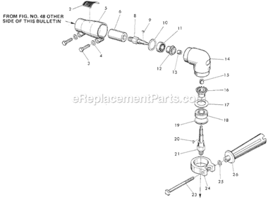 Page B Diagram and Parts List for SER 532-1001 Milwaukee