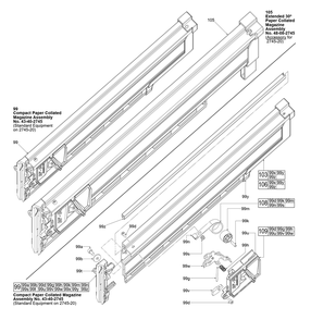 Fig-1 Diagram and Parts List for K83A Milwaukee Nailer