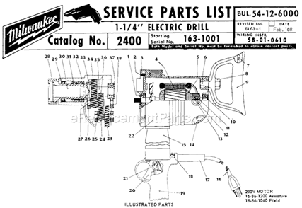 Part Location Diagram of 42-52-0050 Milwaukee Taper Socket Cap