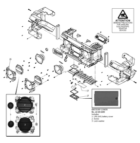 Fig-0 Diagram and Parts List for  Milwaukee Radio