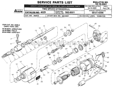 Part Location Diagram of 06-81-2125 Milwaukee 1/4-20X3-1/2 Fi I. HD. Screw