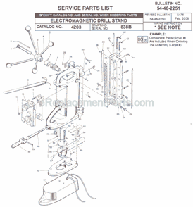 Part Location Diagram of 02-02-0360 Milwaukee 1/2 Steel Ball