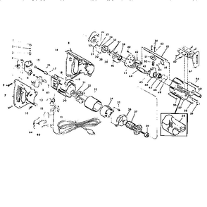 Part Location Diagram of 06-75-2400 Milwaukee Socket Head Cap Screw