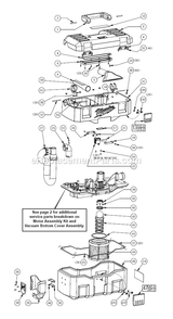 Page A Diagram and Parts List for B34A Milwaukee Utility Vacuum