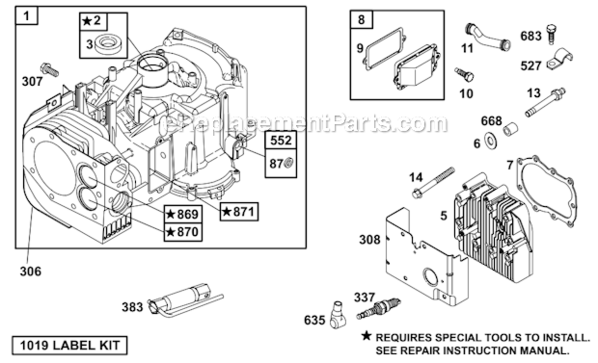 Page A Diagram and Parts List for  Murray Lawn Tractor