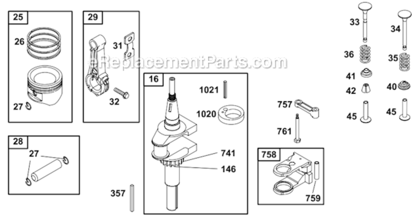 Page B Diagram and Parts List for  Murray Lawn Tractor