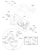 Auger_Group Diagram and Parts List for  Murray Snow Blower