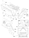 Frame_Group Diagram and Parts List for  Murray Snow Blower