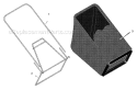 Page A Diagram and Parts List for  Murray Lawn Mower
