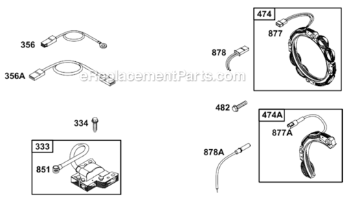Page F Diagram and Parts List for  Murray Lawn Tractor