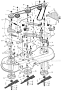 Part Location Diagram of 94603E701MA Murray BELL CRANK 46
