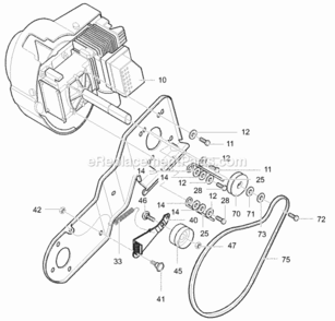 Part Location Diagram of F-001127M Murray Operators Manual