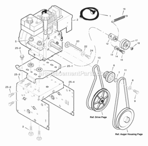 Part Location Diagram of F-041003L Murray OWNER'S MANUAL