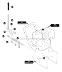 Shift_Yoke_Assembly Diagram and Parts List for  Murray Snow Blower