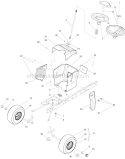 Page J Diagram and Parts List for EYK175460H Murray Lawn Tractor