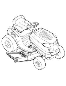 Diagram Diagram and Parts List for 2012 Murray Lawn Tractor