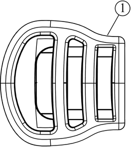 Height Adjustment Knob Diagram and Parts List for 2019 Murray Lawn Mower