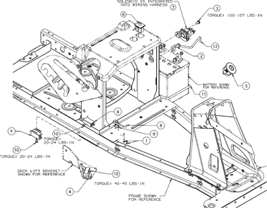 Electrical Diagram and Parts List for 2018 Murray Lawn Tractor