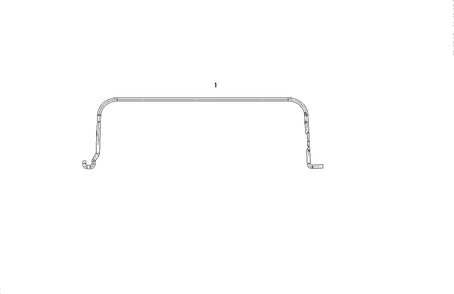 Control Bail Diagram and Parts List for 2019 Murray Lawn Mower