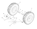 Page H Diagram and Parts List for 2008 Murray Snow Blower