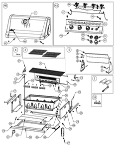 Part Location Diagram of N385-0307-SER Napoleon Napoleon Logo