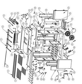 Section_1 Diagram and Parts List for  Napoleon Grill