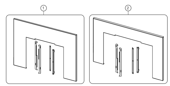 Section_3 Diagram and Parts List for  Napoleon Fireplace & Insert
