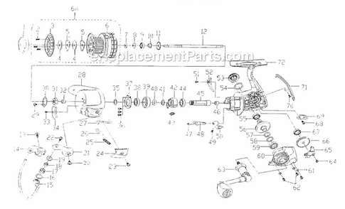 Part Location Diagram of 1211077 Pflueger Cap