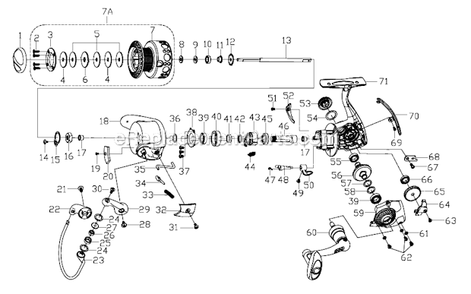 Part Location Diagram of 1209643 Pflueger Washer
