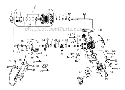 Part Location Diagram of 1201837 Pflueger Trip Plunger
