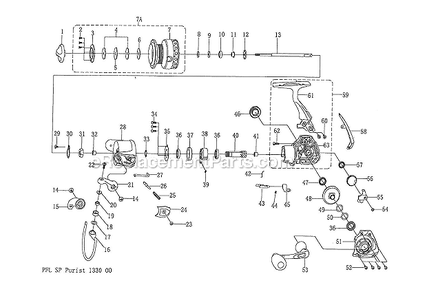 Part Location Diagram of 1200799 Pflueger Screw