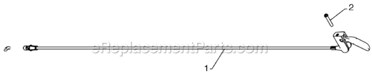 Page H Diagram and Parts List for  Poulan Snow Blower
