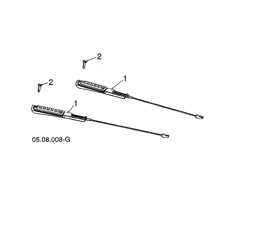 Grip handle heated Diagram and Parts List for  Poulan Snow Blower