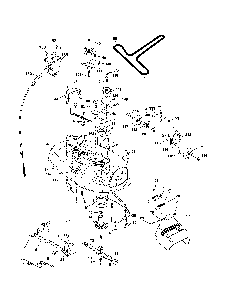 Part Location Diagram of 159770 Poulan Baffle, Vortex