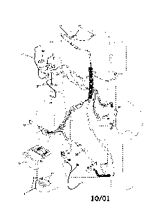 Electrical Diagram and Parts List for  Poulan Lawn Tractor