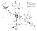 Carburetor Assembly - Zama C1Q-W8 Diagram and Parts List for  Poulan