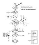Page D Diagram and Parts List for Type 7 Poulan Chainsaw
