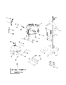 Engine Diagram and Parts List for  Poulan Lawn Tractor