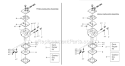 G-Carburetor Diagram and Parts List for 260 Pro Poulan Chainsaw