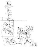 Part Location Diagram of 532154404 Husqvarna Bearing Arm Pittman