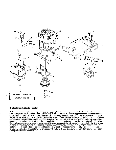 Engine Diagram and Parts List for  Poulan Lawn Tractor