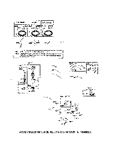 Alternator/motor starter Diagram and Parts List for  Poulan Lawn Tractor