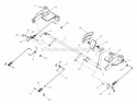 Mower LiftDeck Lift Diagram and Parts List for  Poulan Lawn Tractor